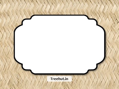 Bamboo Free Printable Labels, 3x4 inch Name Tag