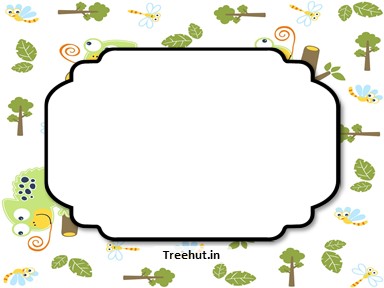 Chameleon Free Printable Labels, 3x4 inch Name Tag