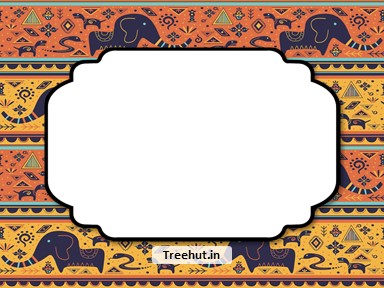 India Free Printable Labels, 3x4 inch Name Tag