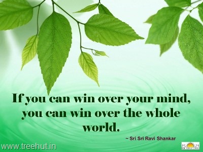 quote on mind by-sri-sri-ravi-shankar