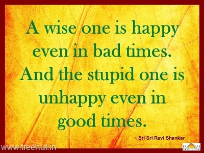 quote wise happy sri-sri-ravi-shankar