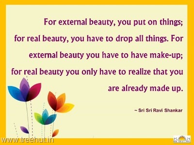 quote on beauty by-sri-sri-ravi-shankar