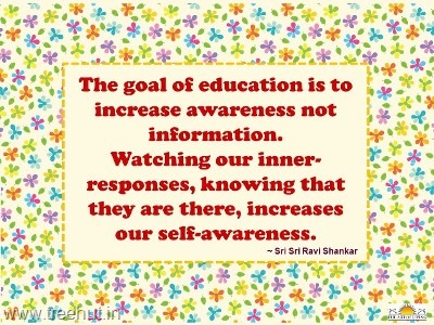 goal of education quote-by-sri-sri-ravi-shankar indian culture