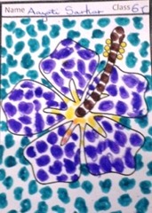mosaic-art-flower gudhal javakusum