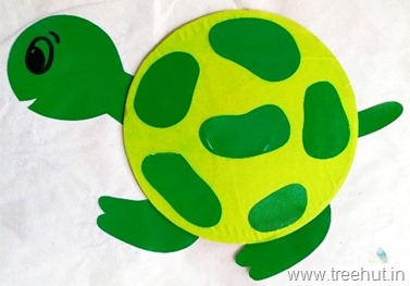 cd-craft-tortoise rainy day activity with kids motor control
