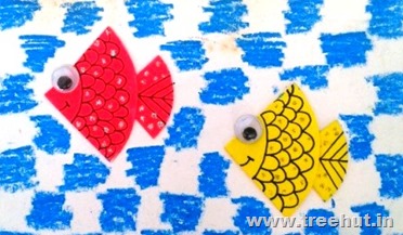 origami fish and crayons craft idea therapy for adults