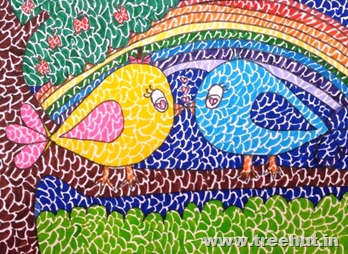 Mosaic art by Insha Amir Lucknow India