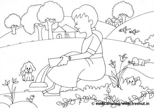 I Love Animals Coloring Pages
