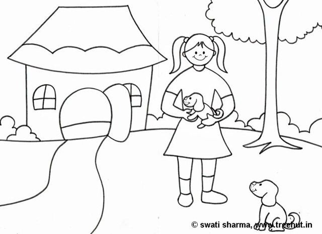 I Love Animals Coloring Pages