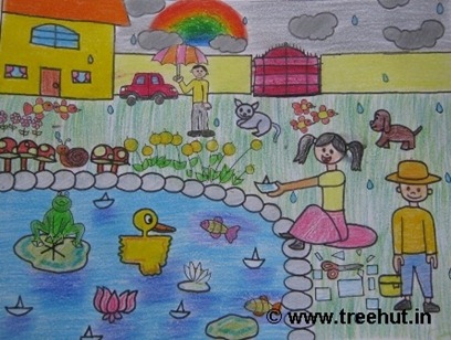 Child art by Aishwarya Srivastava Study Hall school Lucknow India