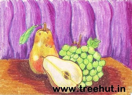 Fruits Still Art by Nikita Khanna