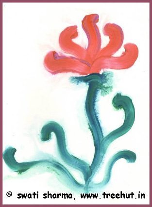 water color floral painting