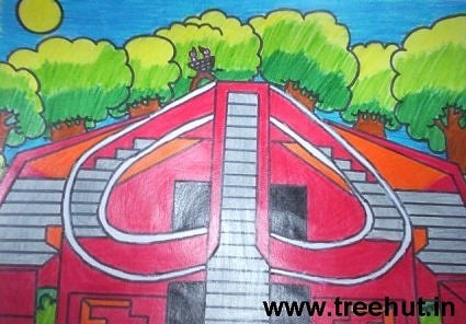 Jantar Mantar Jaipur India Kids Art ideas
