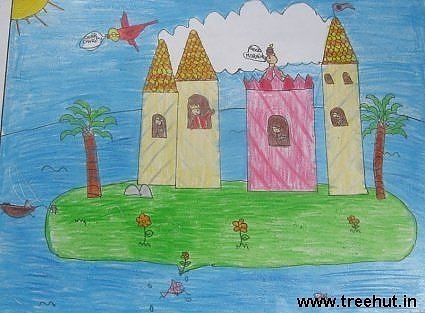 kids artwork idea by Gaurie Singh Study Hall school Lucknow India