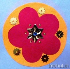 flower rakhi craft ideas 15