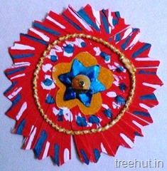 flower rakhi craft ideas 29