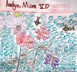 dot-art-by-kid Adya Misra La Martiniere Girls College Lucknow