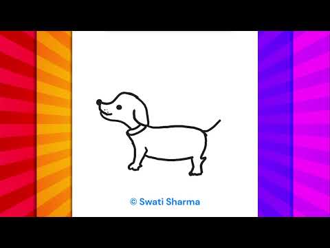 Draw a Dog - Elementary School Drawing Lesson | Perfect First Day of School Activity