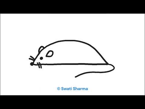 Easy Rat Drawing Lesson - Back-to-School Art Activity for Grade 3