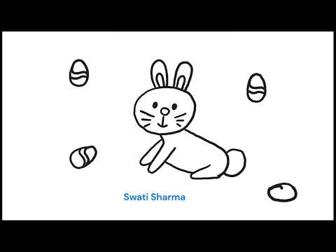 Grade 2 Art | How to Draw a Bunny Rabbit: Easy Step-by-Step Drawing Tutorial | Easter Art Activity