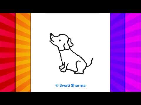 Learn to Draw a Puppy Dog - Elementary School National Pet  Month Activity