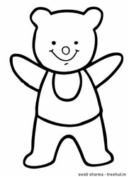 Teddy Coloring Pages 