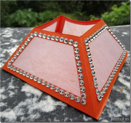 Diwali Craft Pyramid Paper Lantern Template