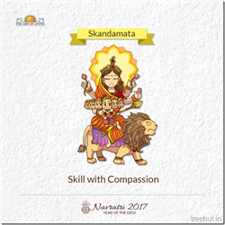 Skandamata, Fifth Form of Nav Durga , Navratri, The Art of Living